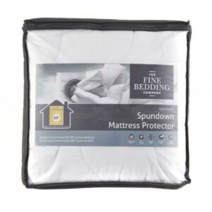 The Fine Bedding Company Spundown Mattress Protector Double