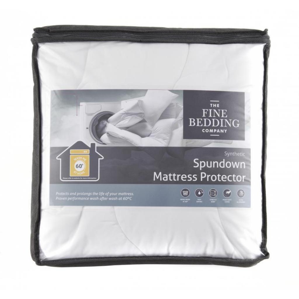 The Fine Bedding Company Spundown Mattress Protector Superking