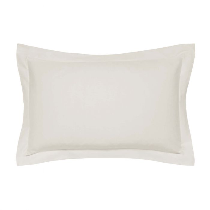 Bedeck of Belfast 600 Thread Count Egyptian Cotton Oxford Pillowcase, Cashmere
