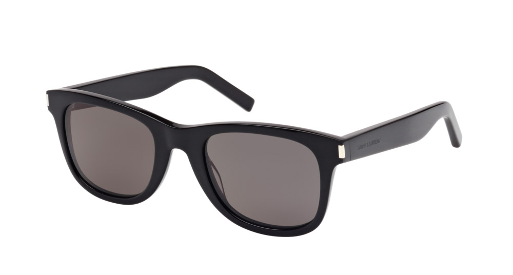 Yves Saint Laurent Sunglasses Unisex SL 51002 50 Acetate Black Grey 