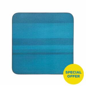 DENBY POTTERY CO LTD Colours Turquoise Coasters Set of 6