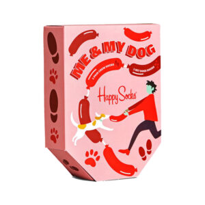 HAPPY SOCKS Me and My Dog 2-Pack Socks Gift Set